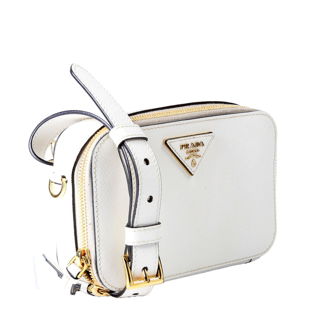 Saffiano Mini Bag 1BL019 White