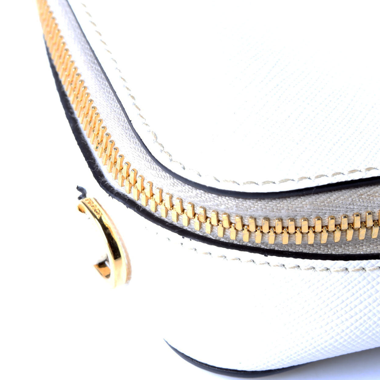 Saffiano Mini Bag 1BL019 White