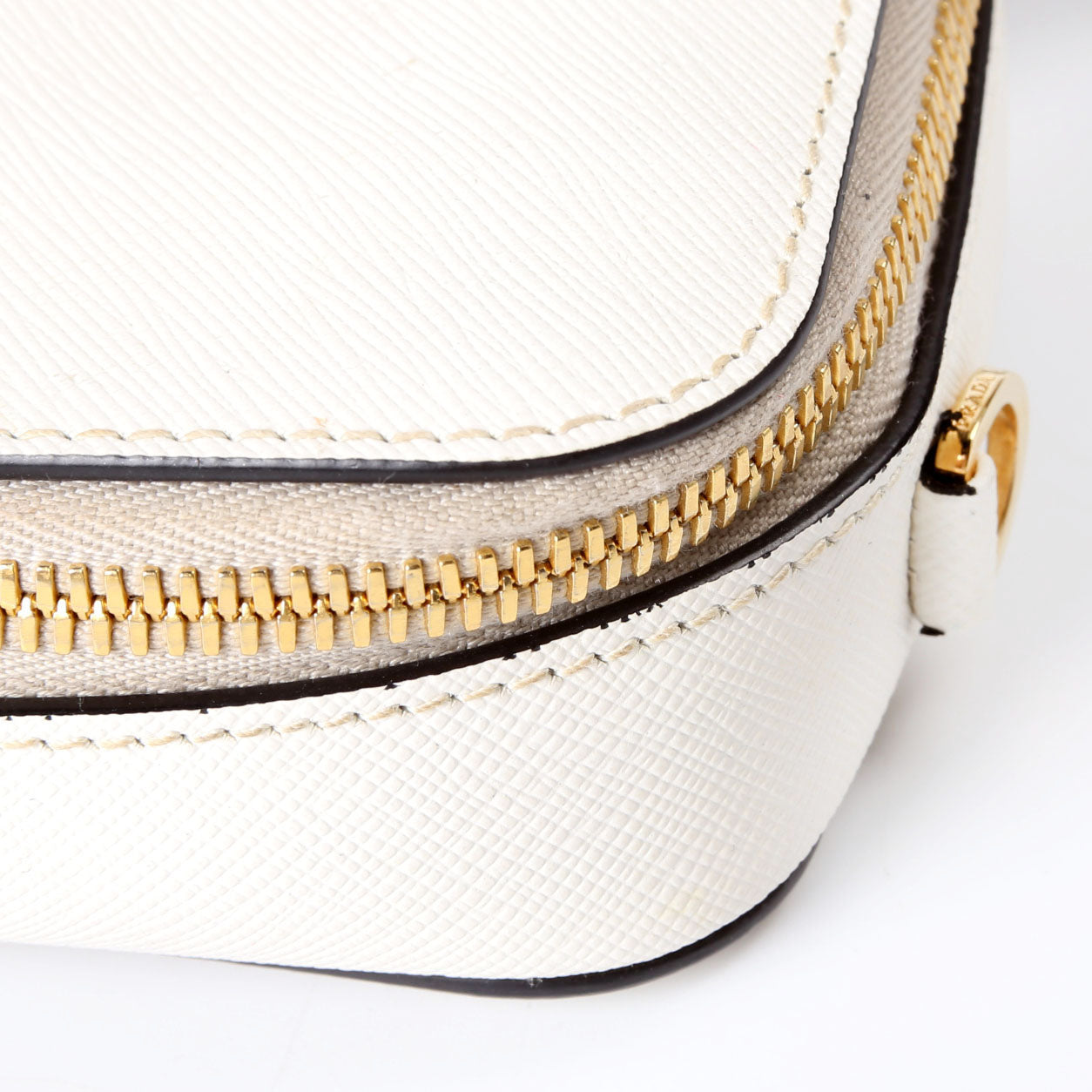 Saffiano Mini Bag 1BL019 White