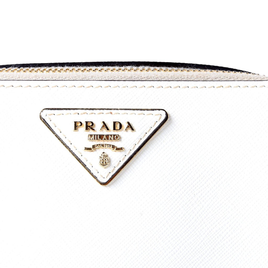 Saffiano Mini Bag 1BL019 White