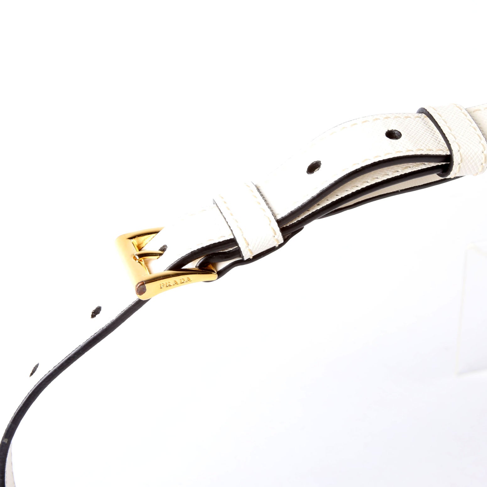 Saffiano Mini Bag 1BL019 White