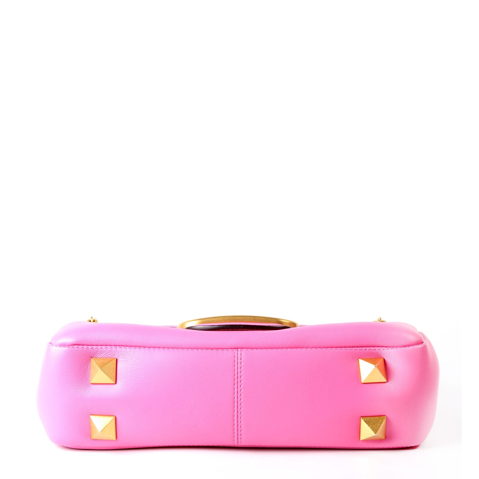 Stud Sign Shoulder Bag Pink