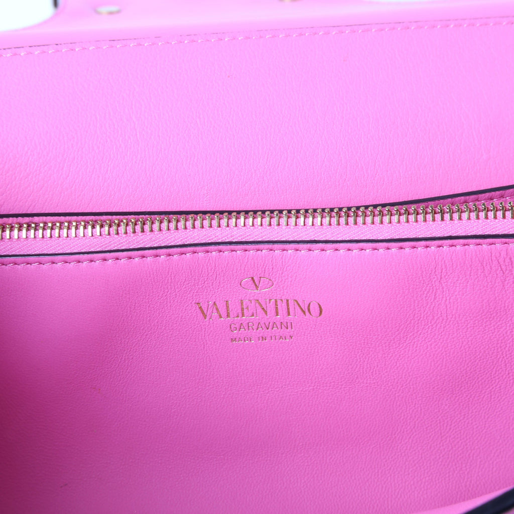 Stud Sign Shoulder Bag Pink
