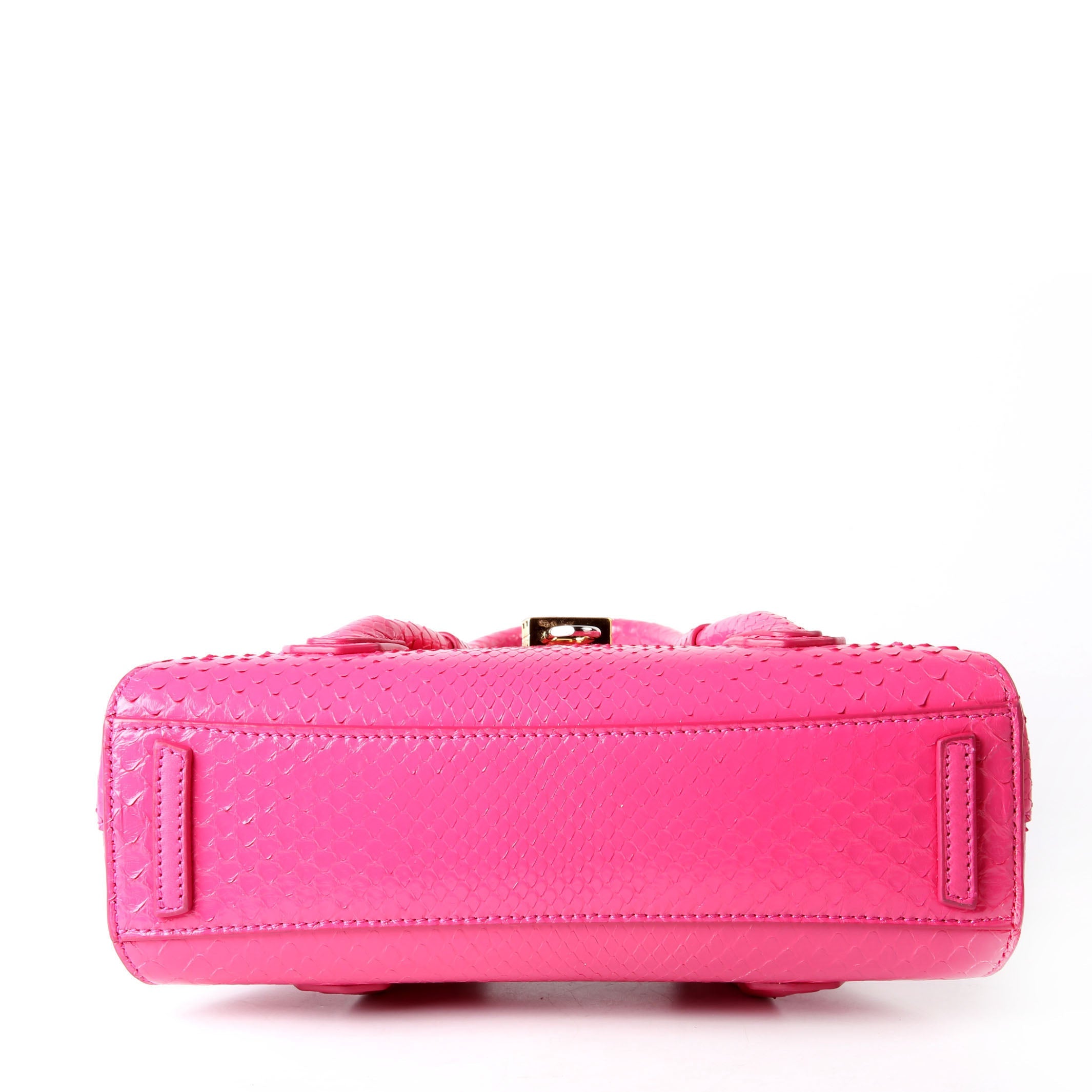 Mini Antigona Stretch Snakeskin Pink