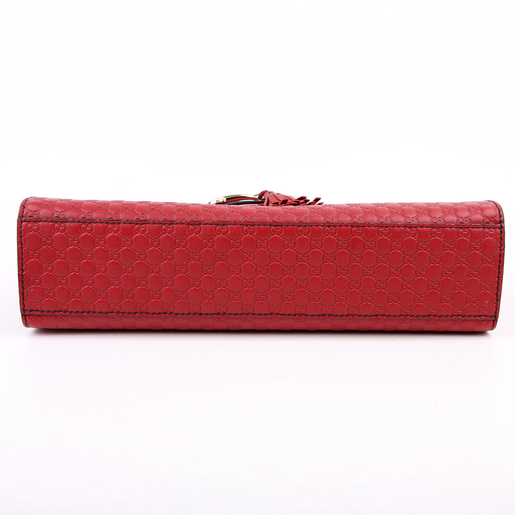 Gucci 449635 Emily Micro Medium Chain Red