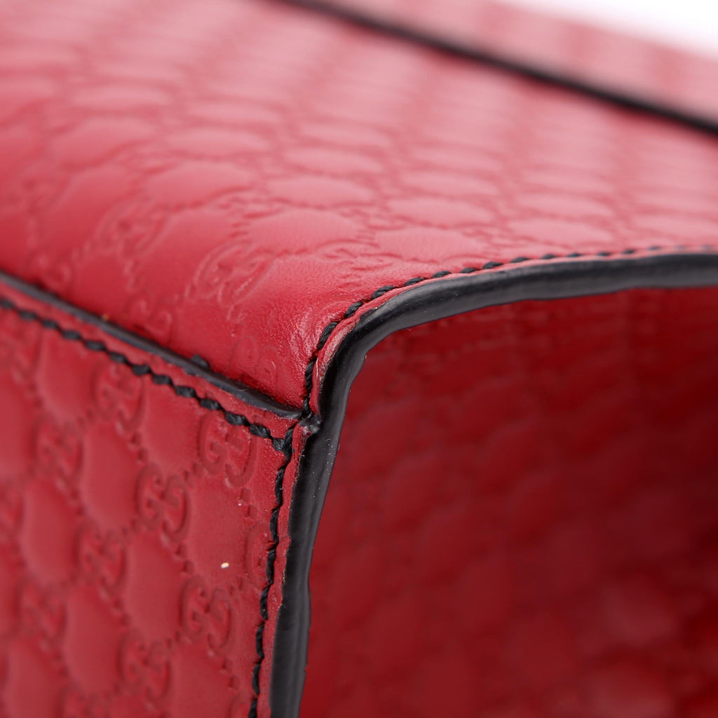 Gucci 449635 Emily Micro Medium Chain Red