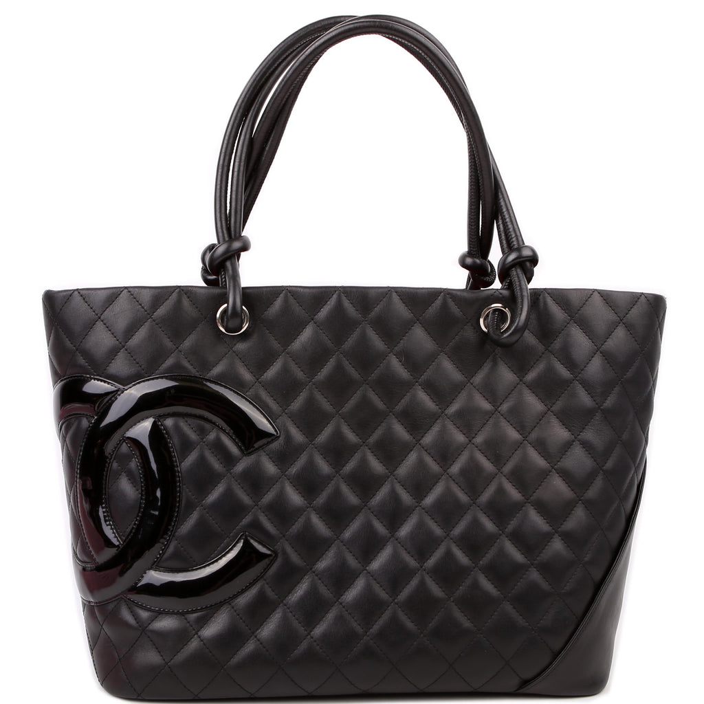 Cambon Ligne Large Tote Black