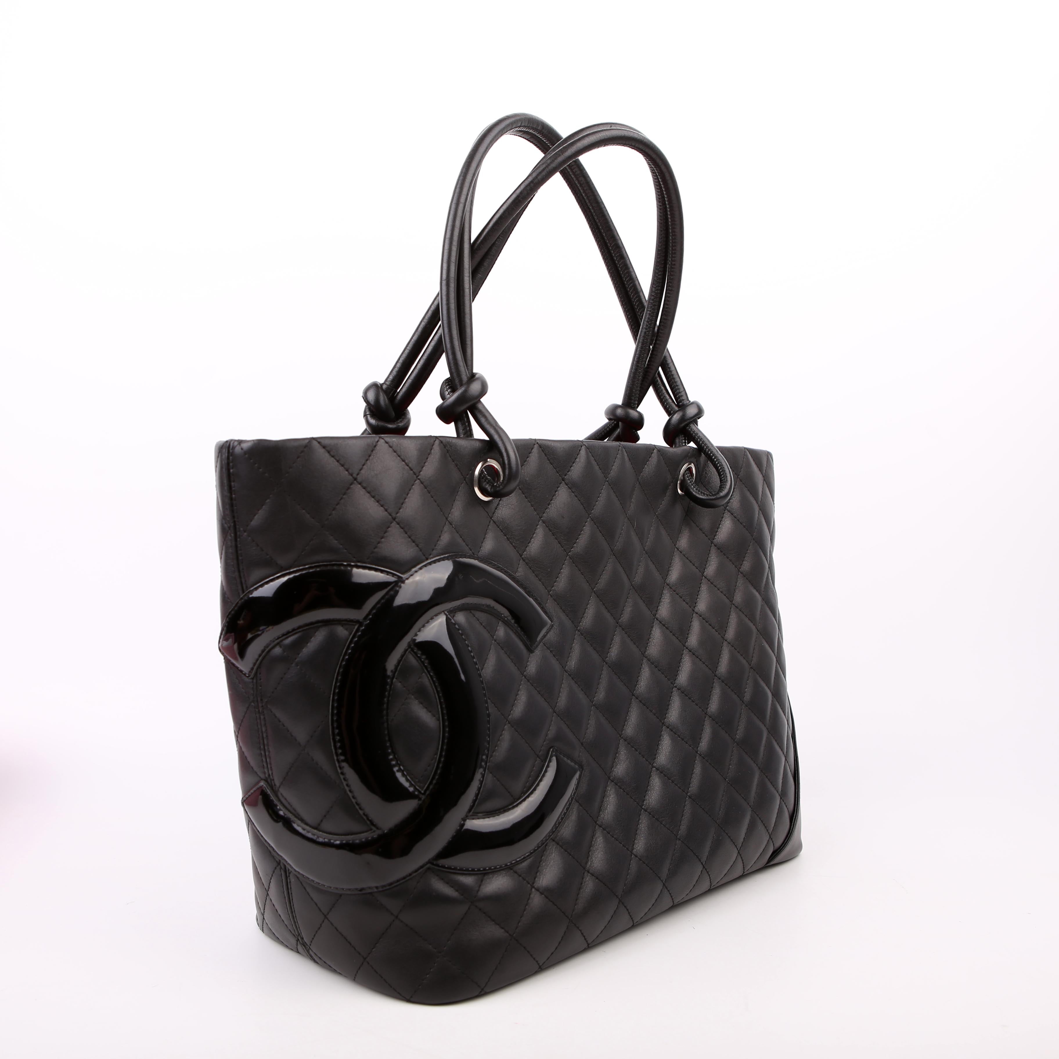 Cambon Ligne Large Tote Black