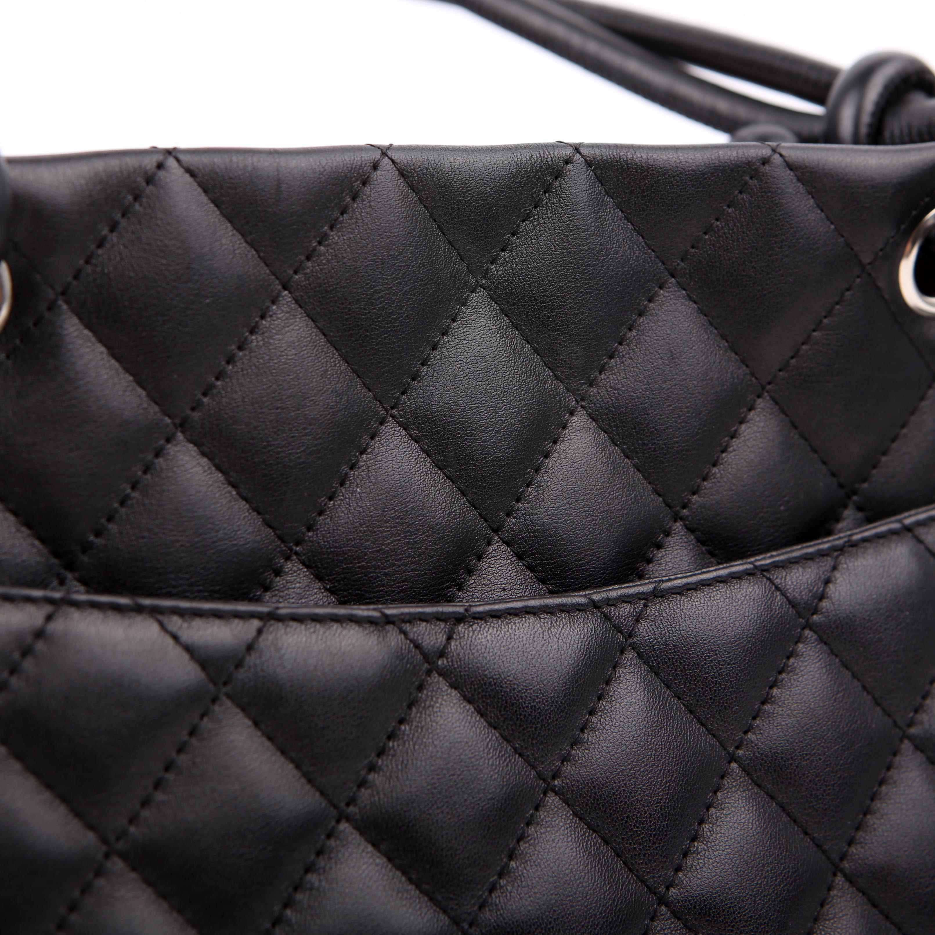 Cambon Ligne Large Tote Black