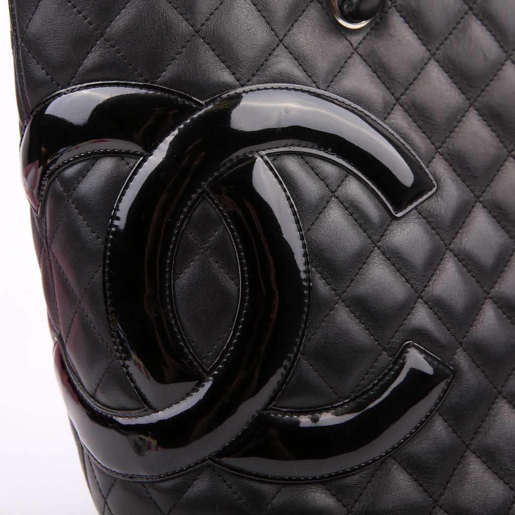 Cambon Ligne Large Tote Black