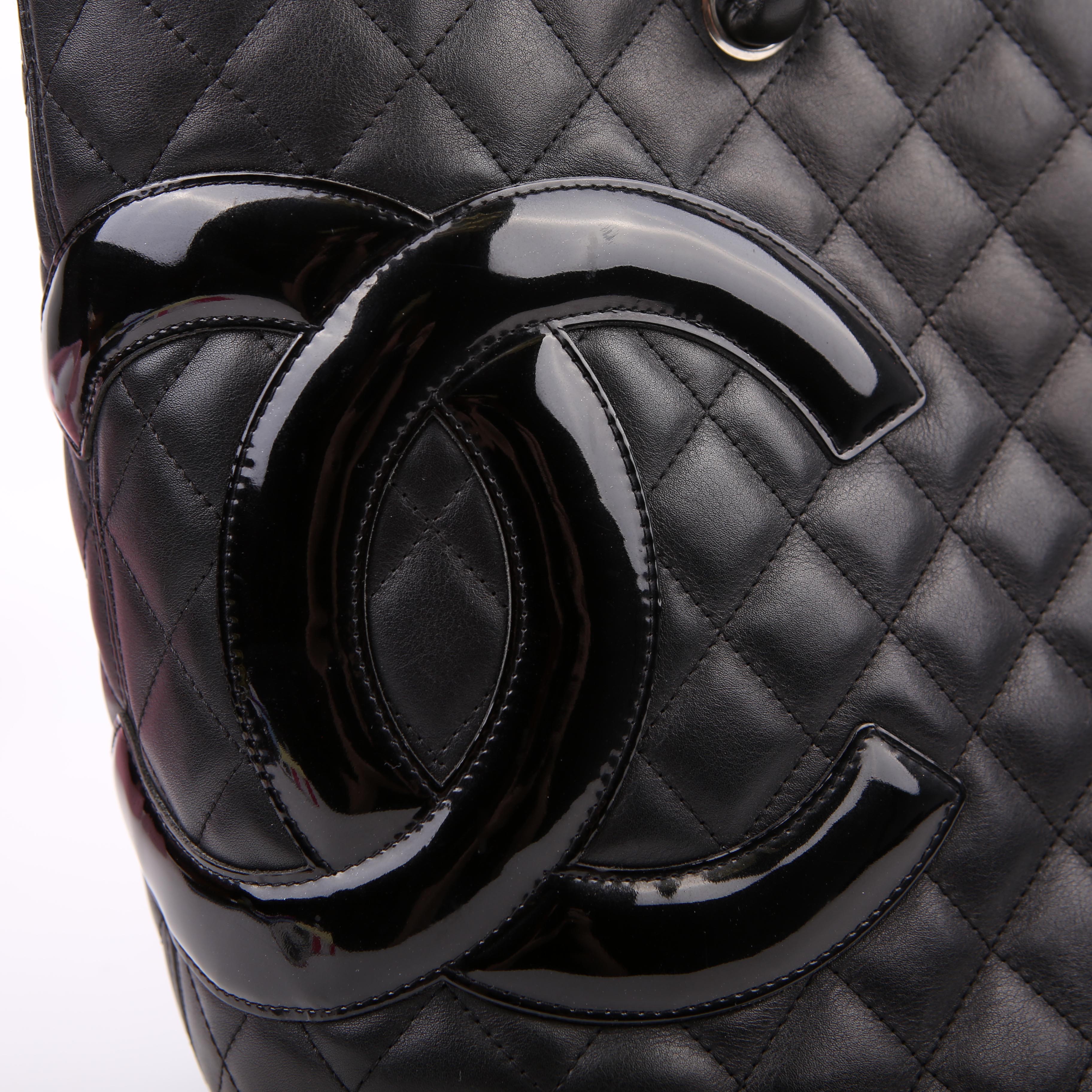 Cambon Ligne Large Tote Black
