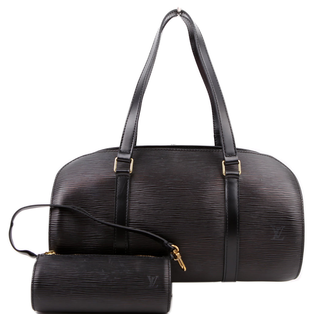 Soufflot With Pouch Epi Black