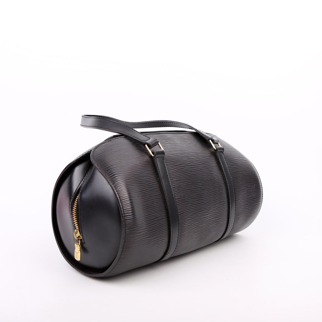 Soufflot With Pouch Epi Black