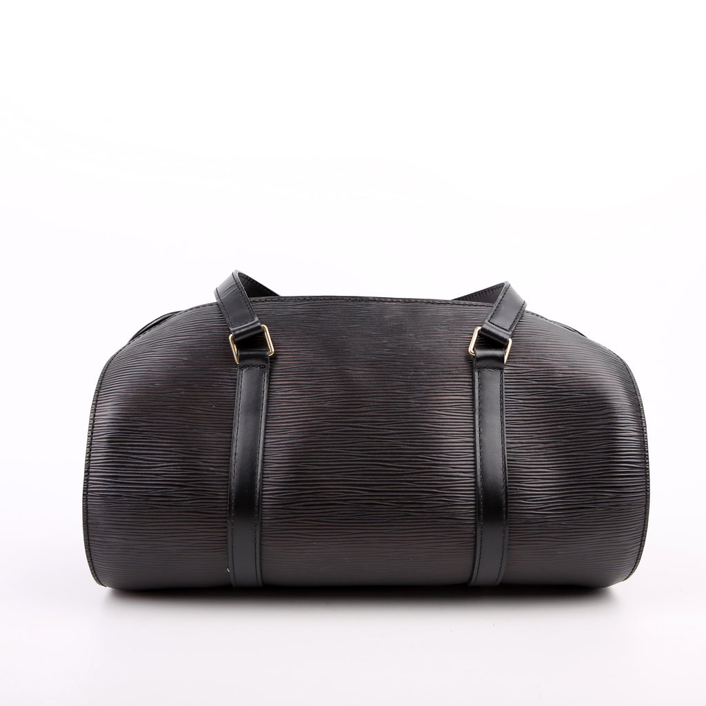 Soufflot With Pouch Epi Black