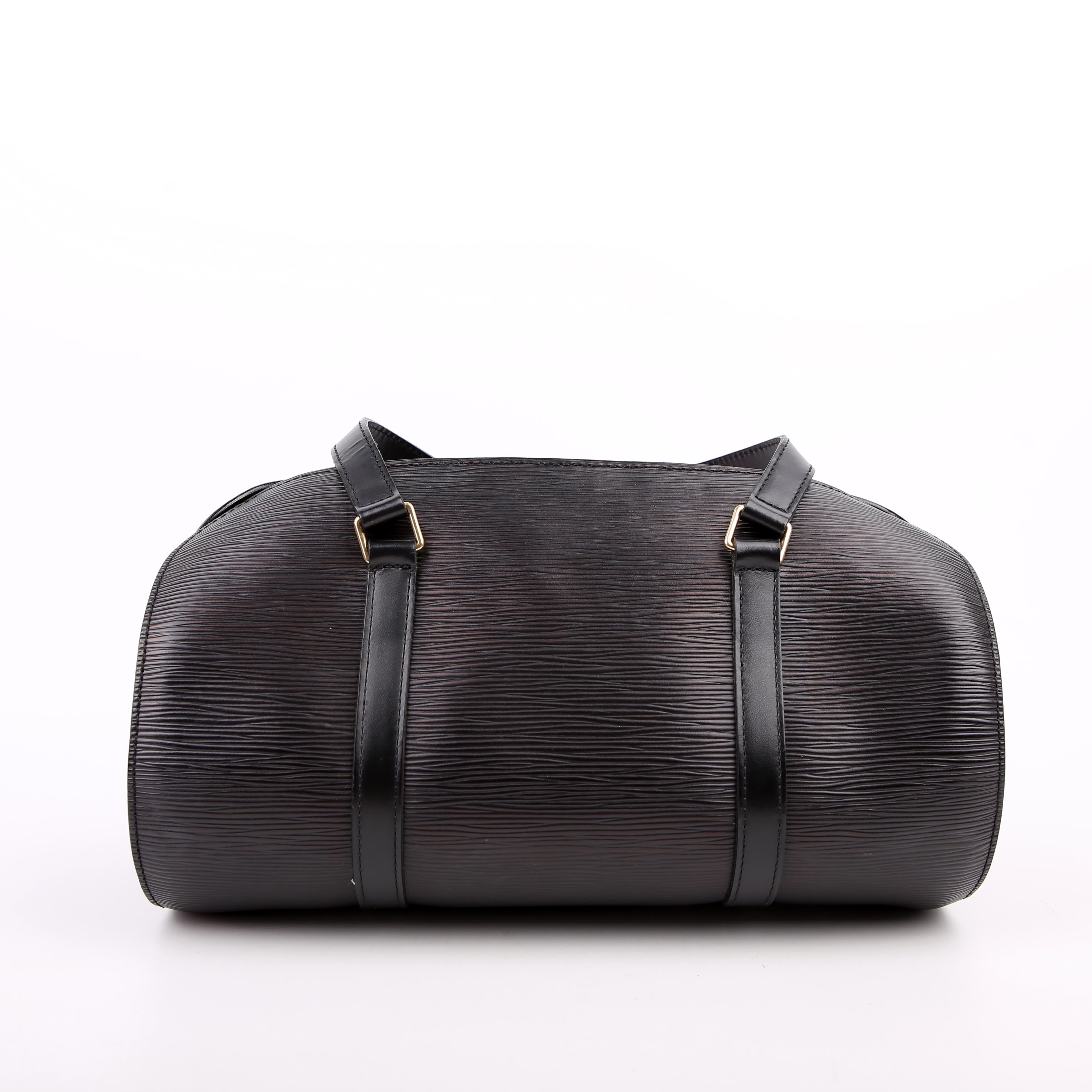 Soufflot With Pouch Epi Black