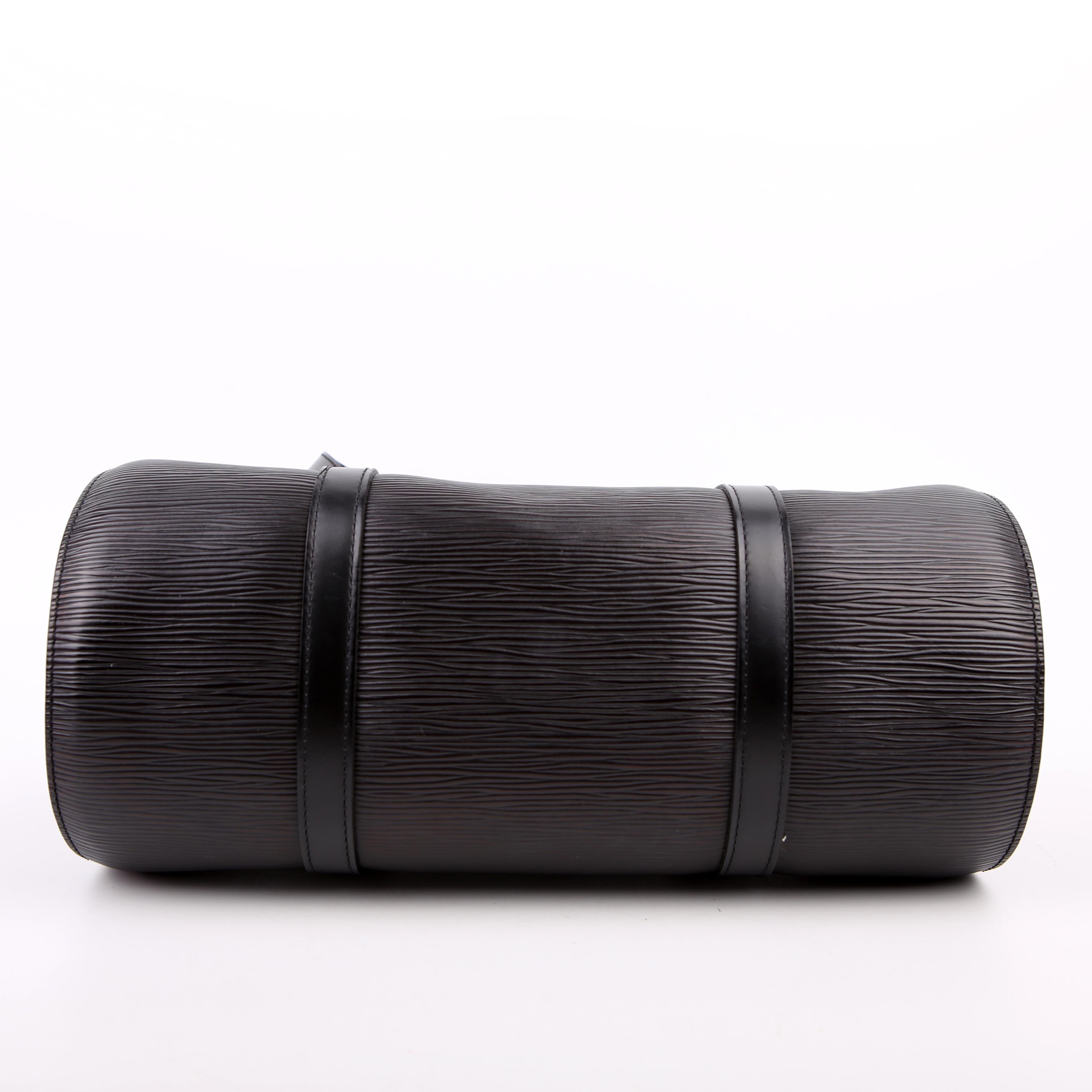 Soufflot With Pouch Epi Black