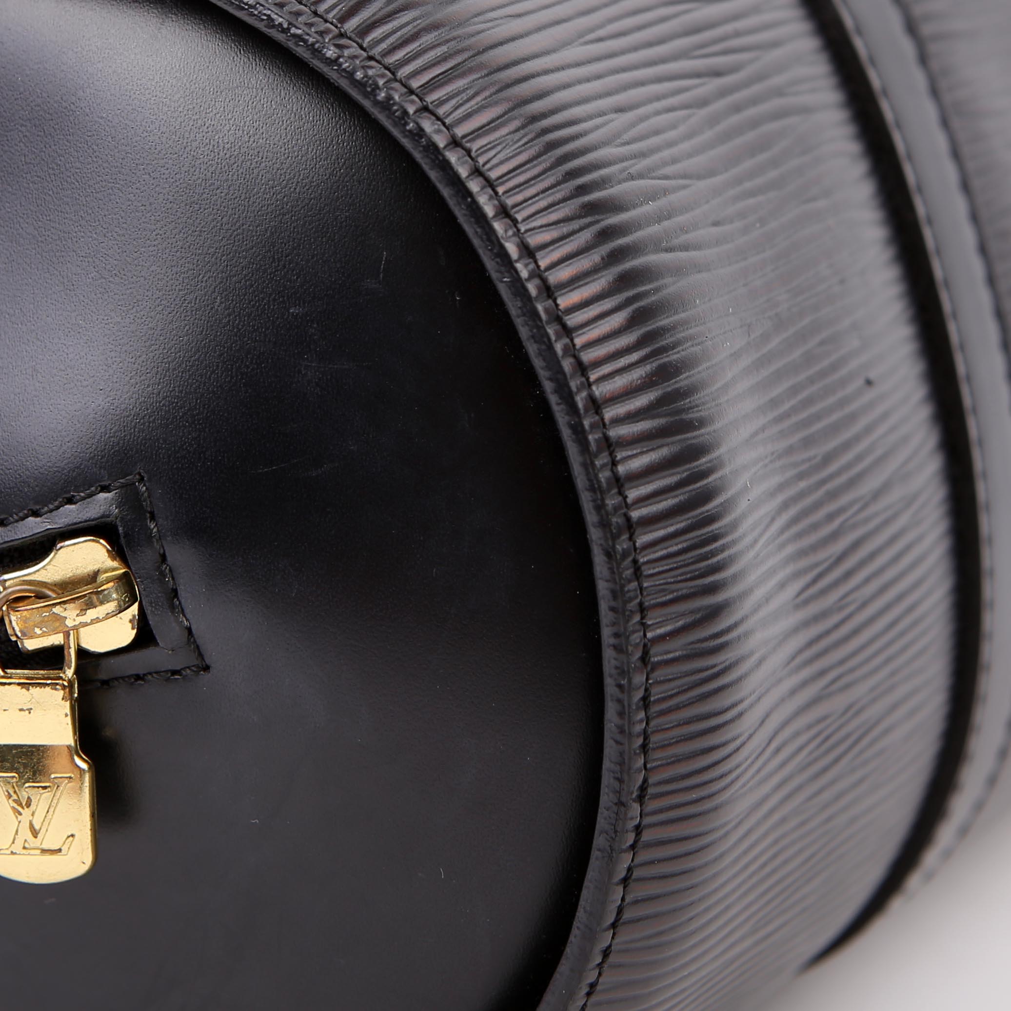 Soufflot With Pouch Epi Black
