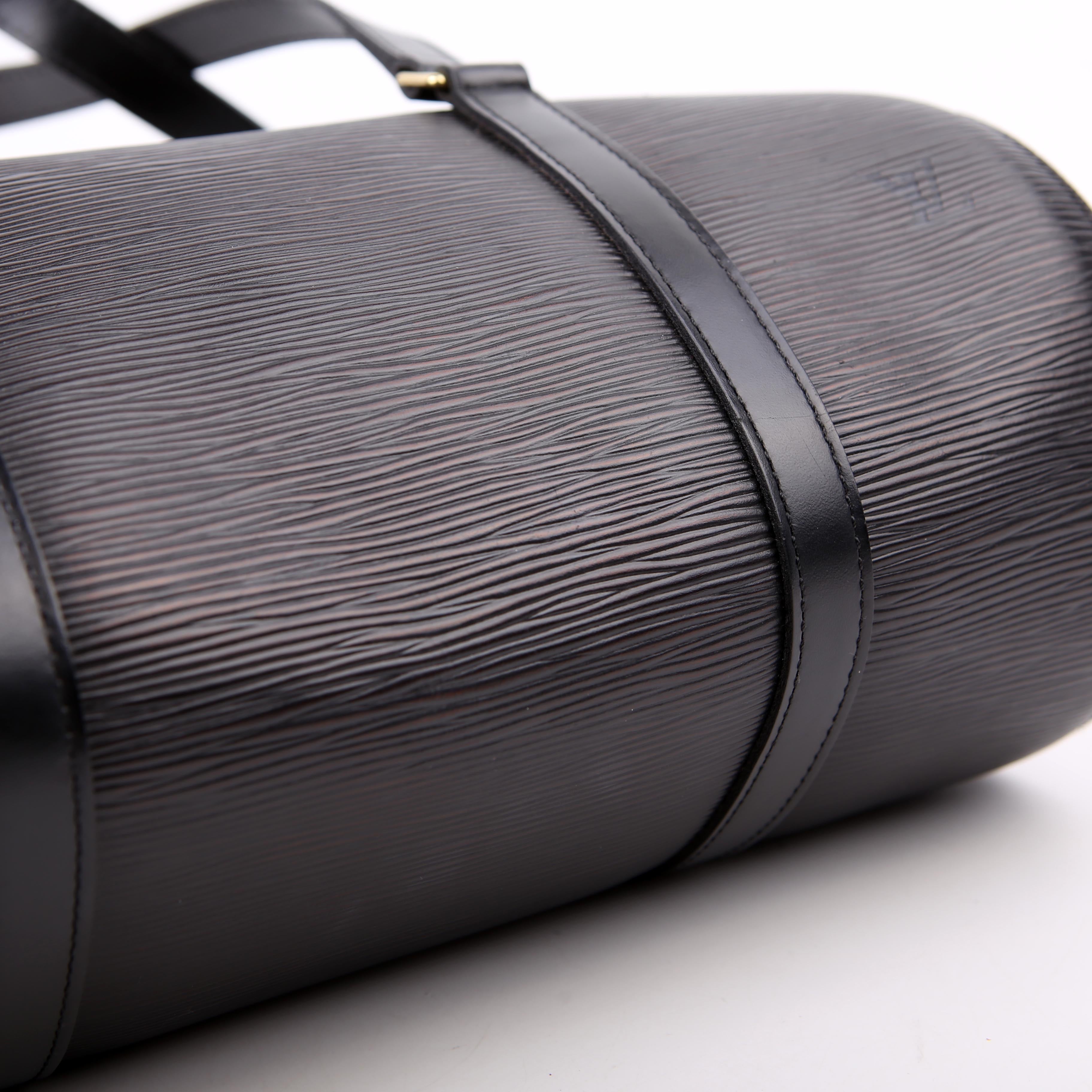Soufflot With Pouch Epi Black