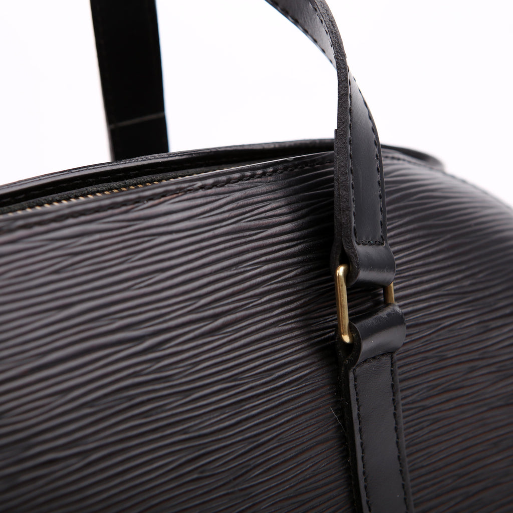 Soufflot With Pouch Epi Black