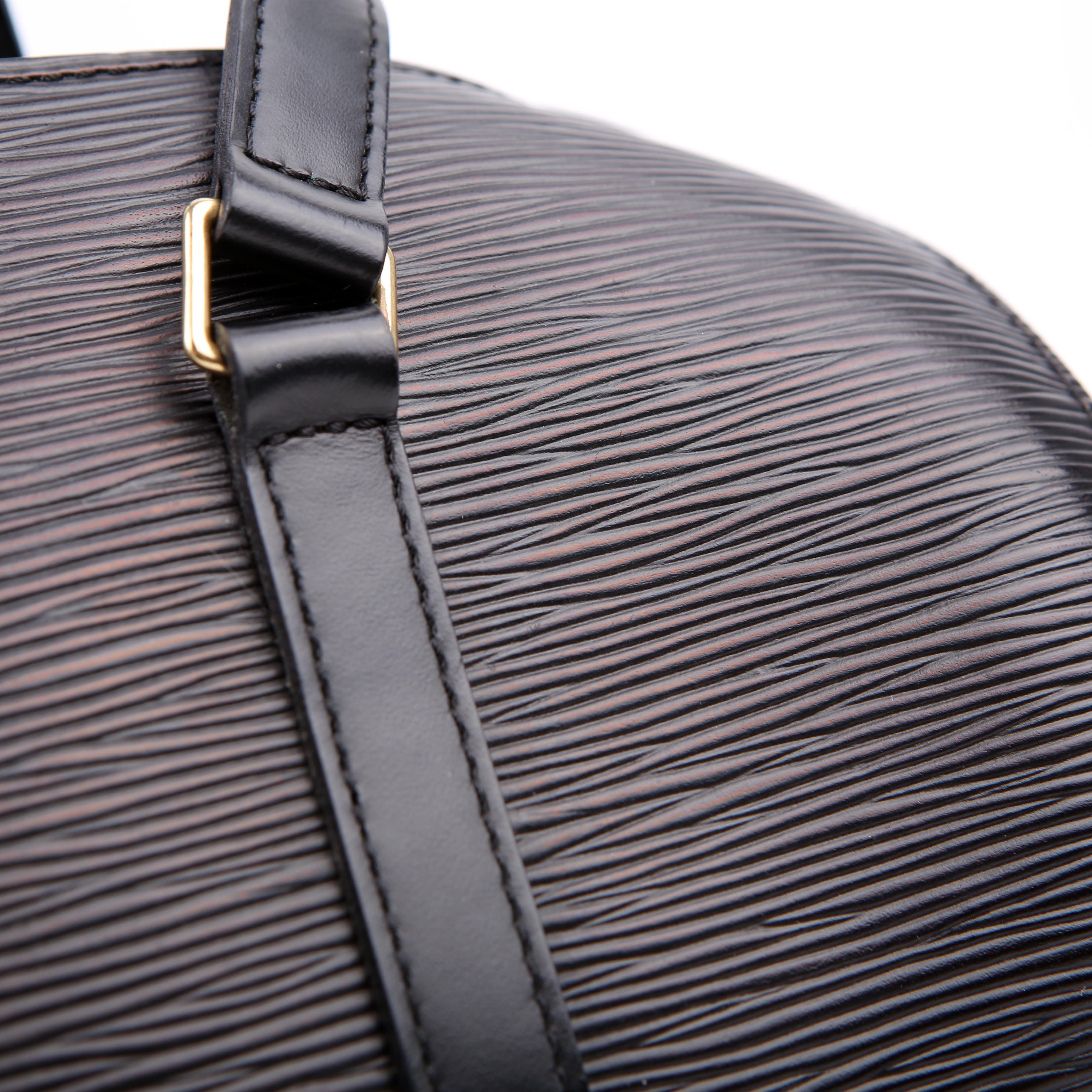 Soufflot With Pouch Epi Black