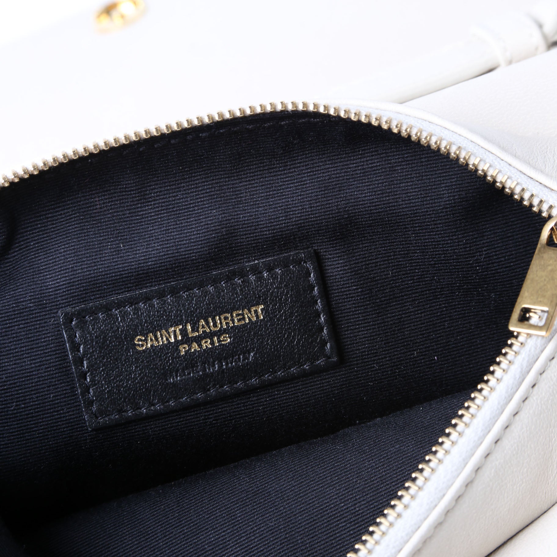 Angie Quilted Chain Bag 568906 Ivory