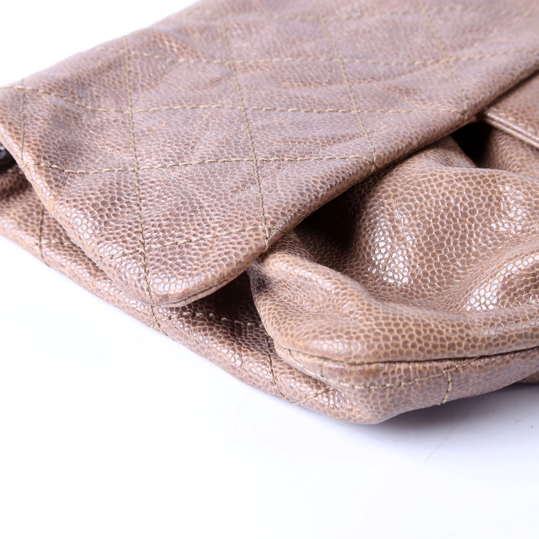 Elastic Flap Medium Caviar 16M Brown