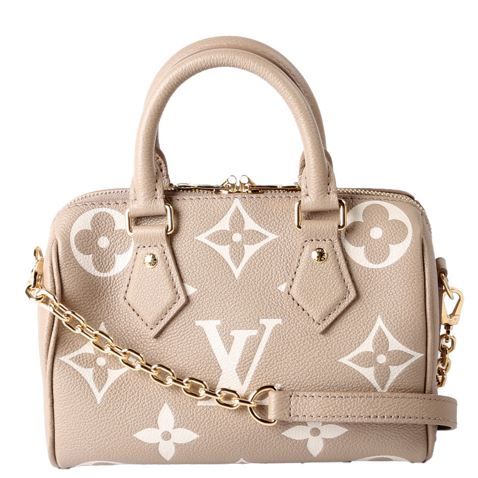 Speedy 20 Bandouliere Bicolor Empreinte Turtledove