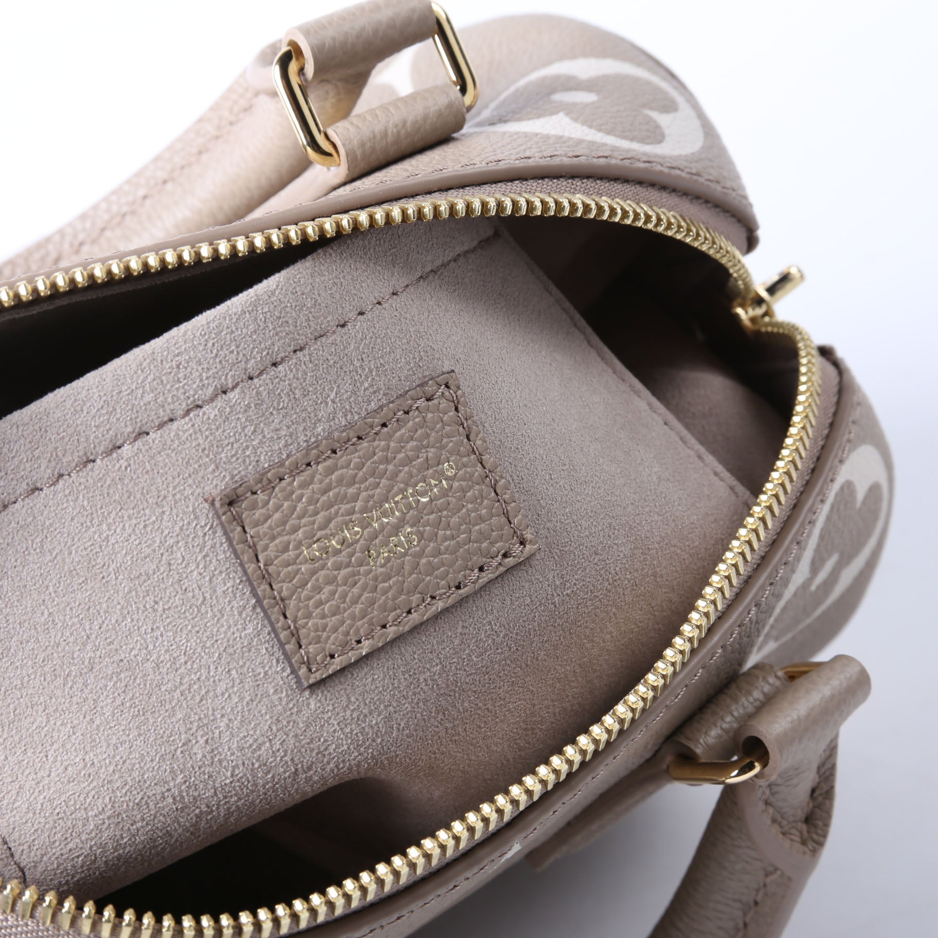 Speedy 20 Bandouliere Bicolor Empreinte Turtledove
