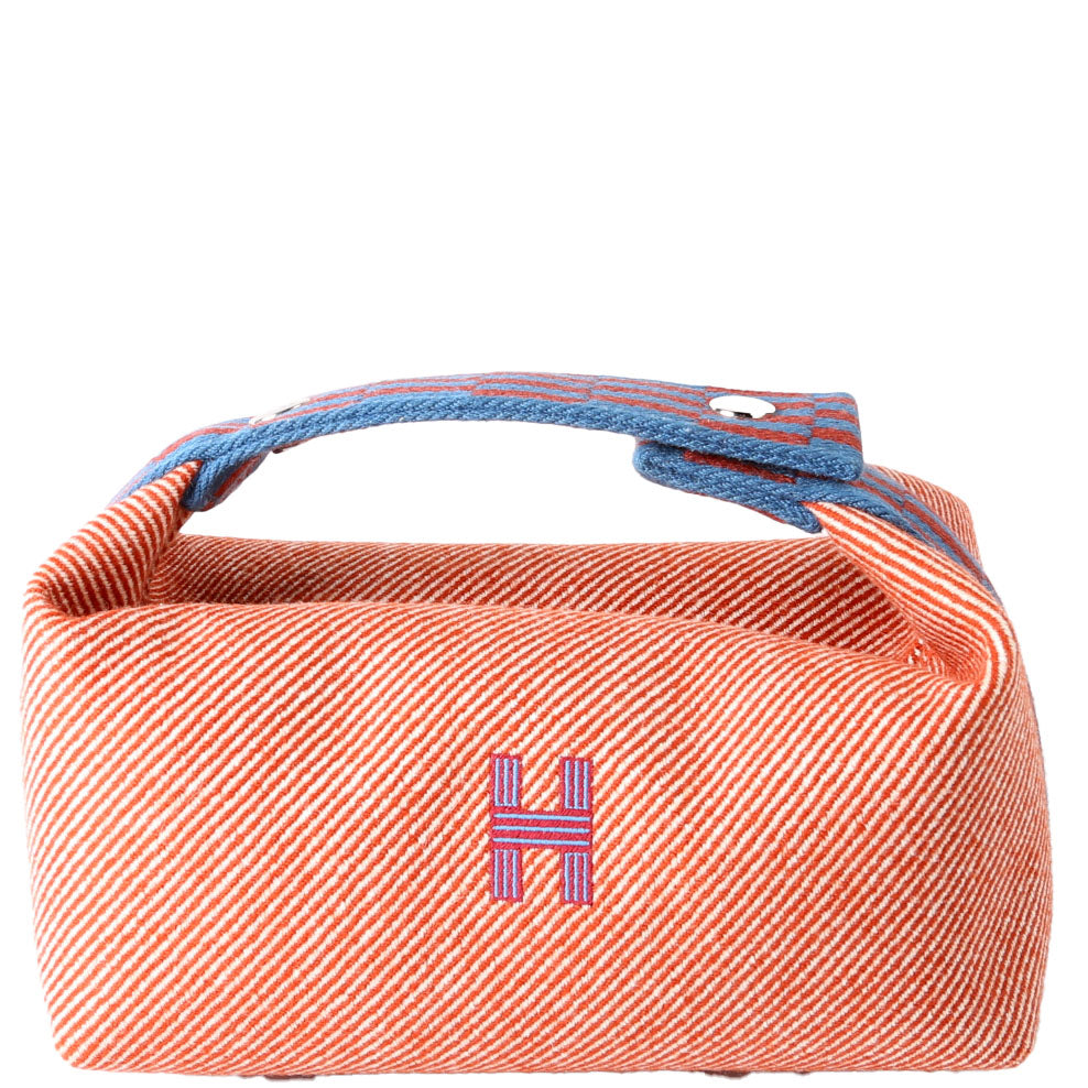 Hermes Bride-A-Brac PM Toile Red/Blue
