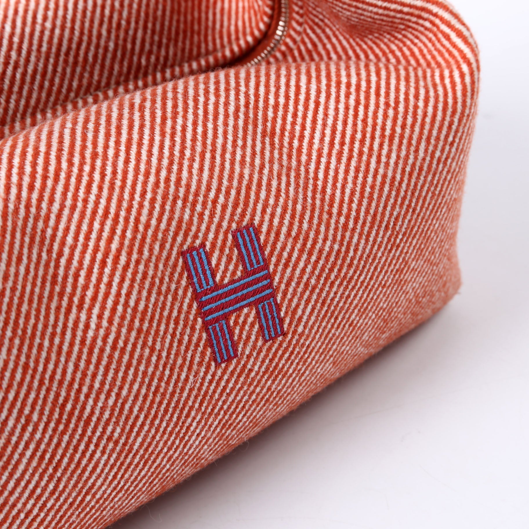Hermes Bride-A-Brac PM Toile Red/Blue