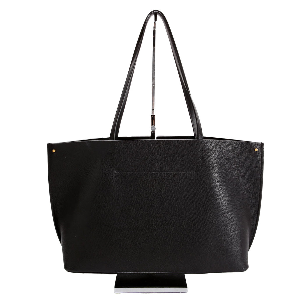 VLogo Fillme Tote Leather Black