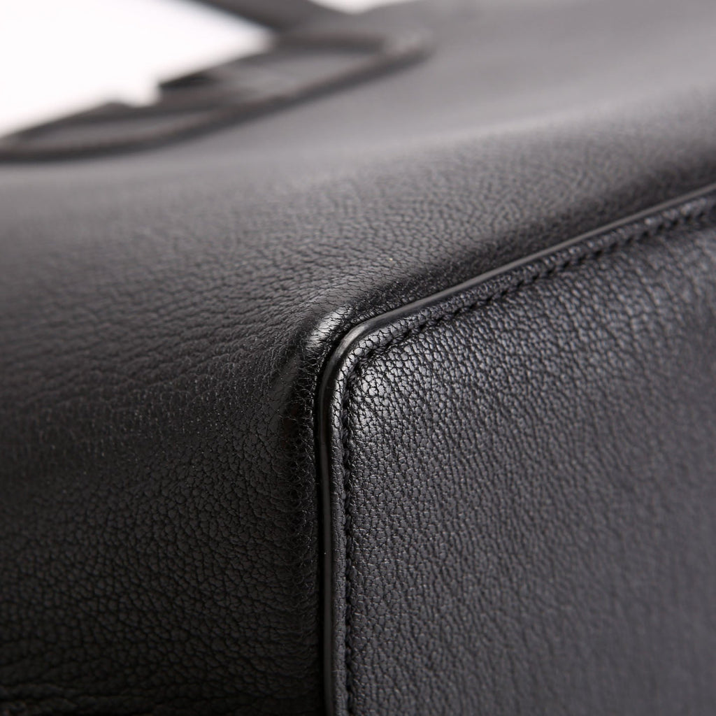 VLogo Fillme Tote Leather Black