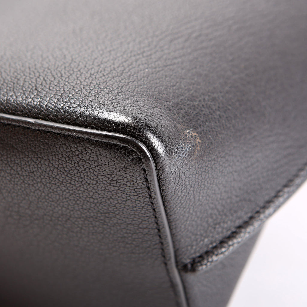 VLogo Fillme Tote Leather Black