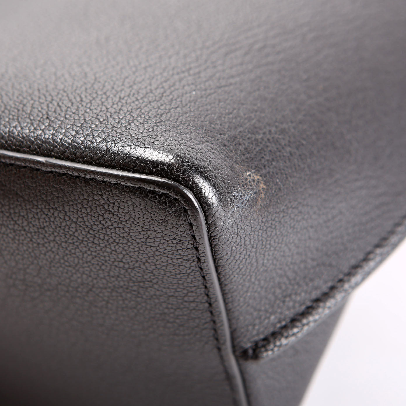 VLogo Fillme Tote Leather Black
