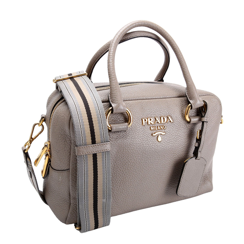 1BB086 Vitello Phenix Bauletto Taupe