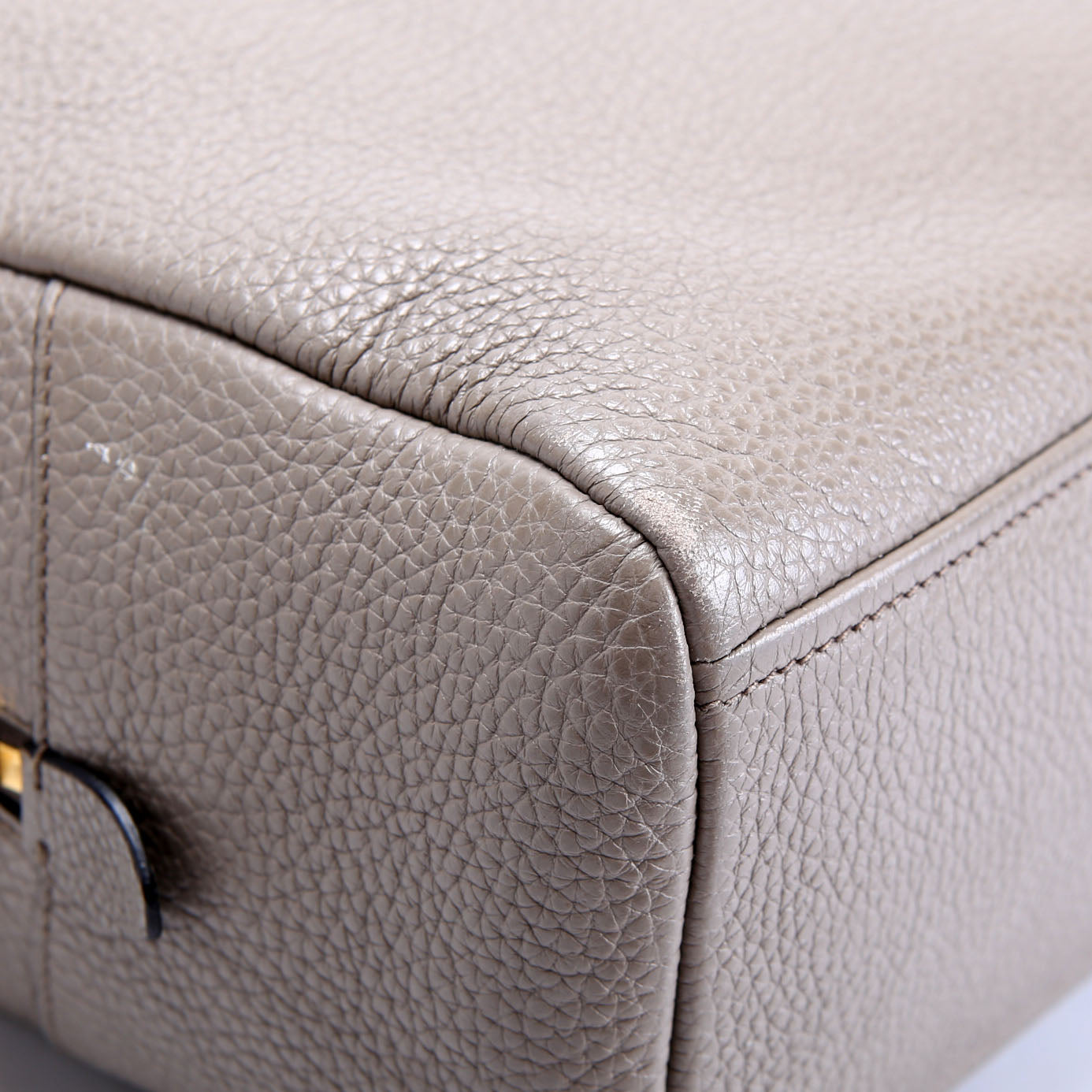 1BB086 Vitello Phenix Bauletto Taupe