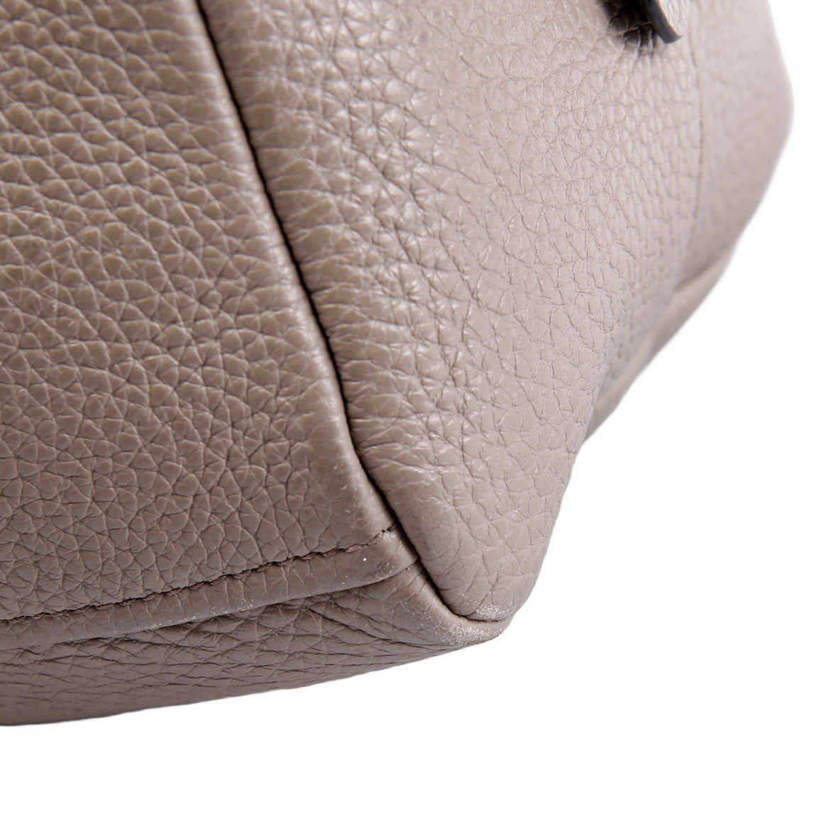 1BB086 Vitello Phenix Bauletto Taupe