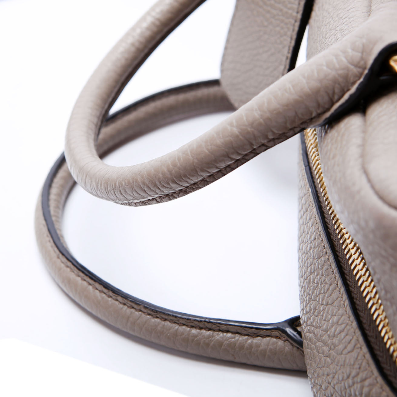 1BB086 Vitello Phenix Bauletto Taupe