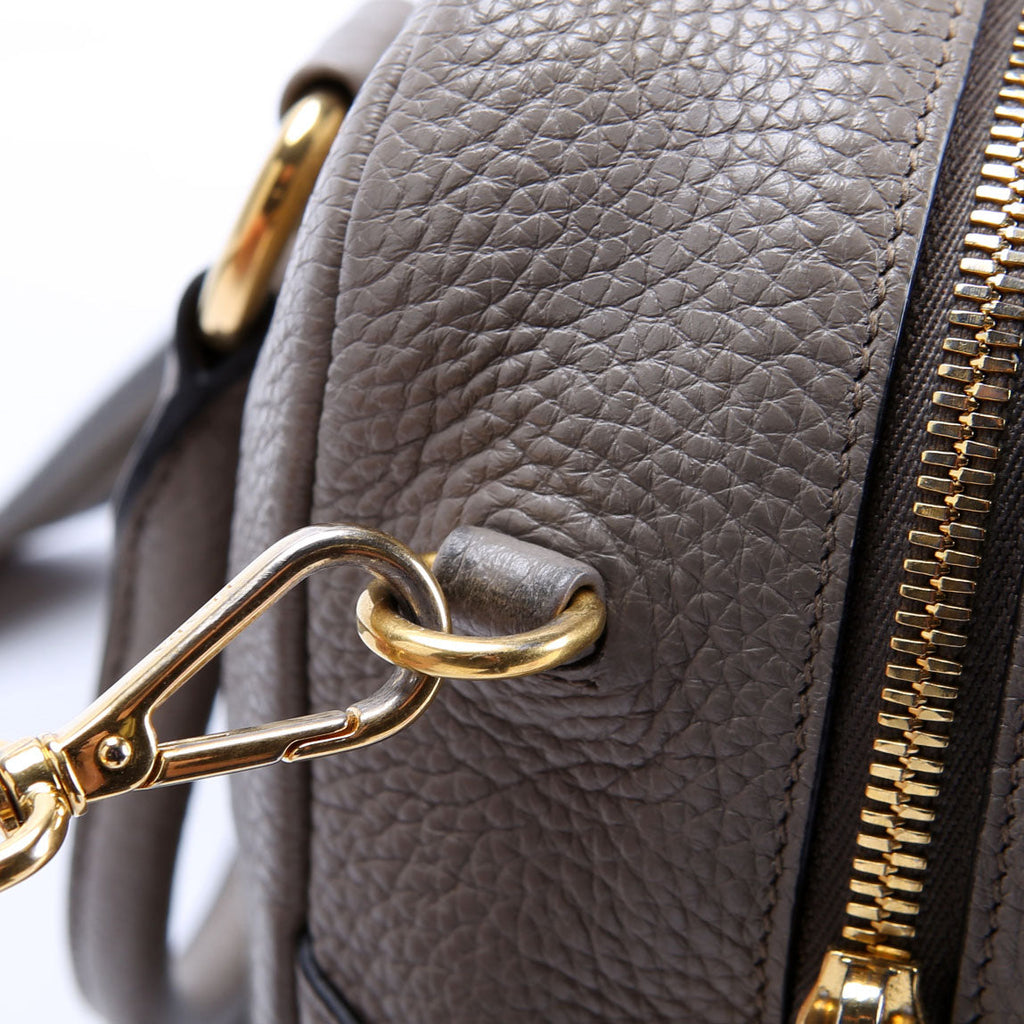 1BB086 Vitello Phenix Bauletto Taupe