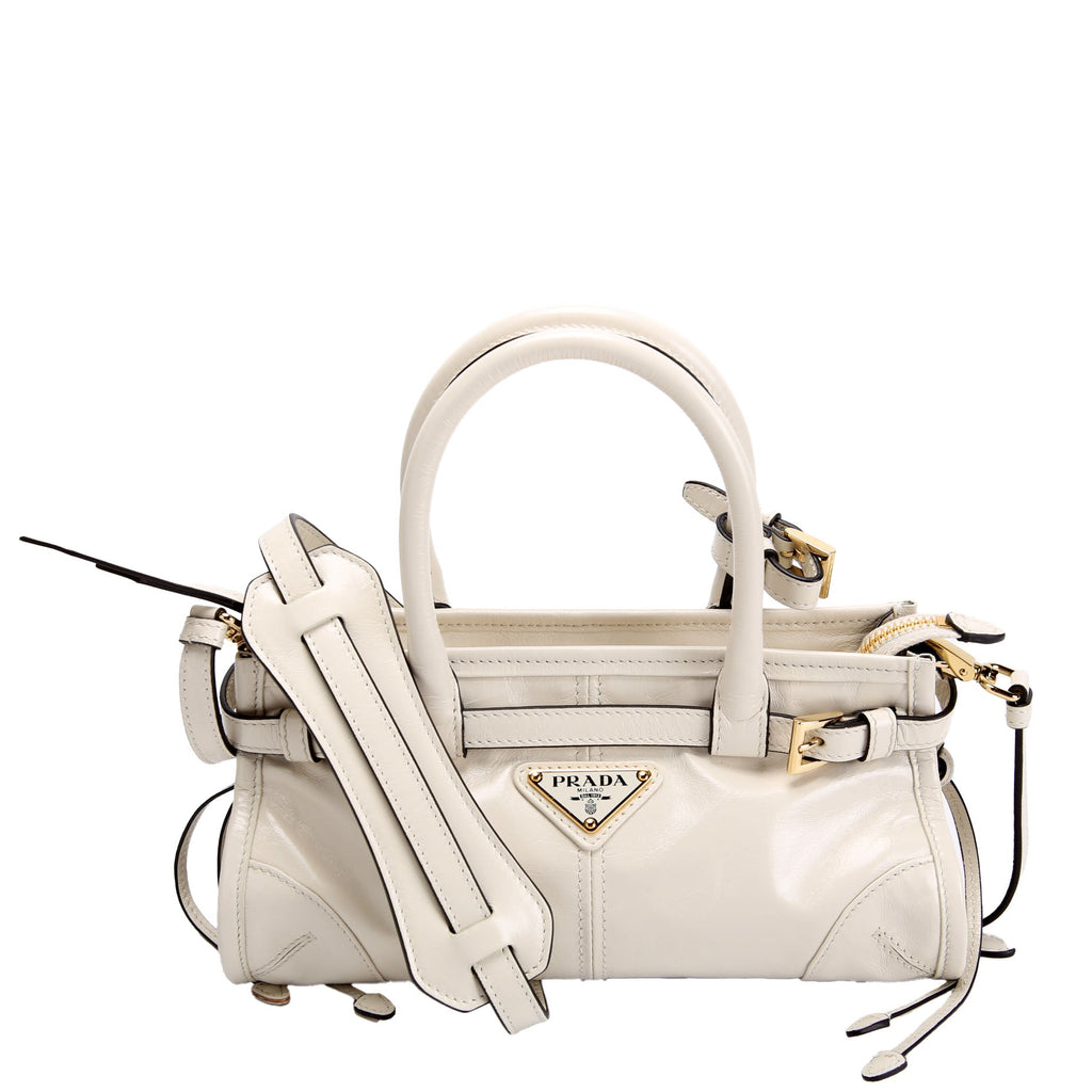1BA486 Bonnie Mini Shoulder Bag Ivory