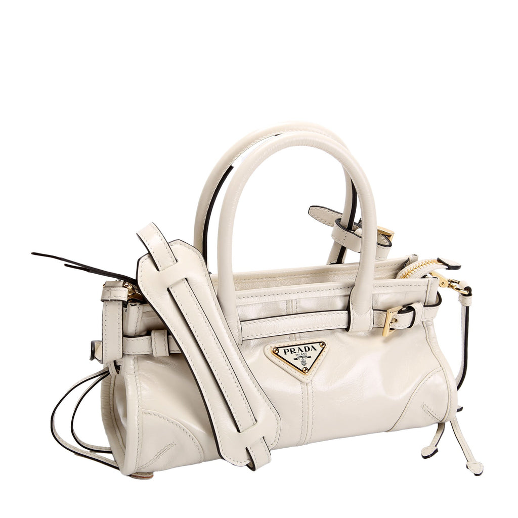 1BA486 Bonnie Mini Shoulder Bag Ivory