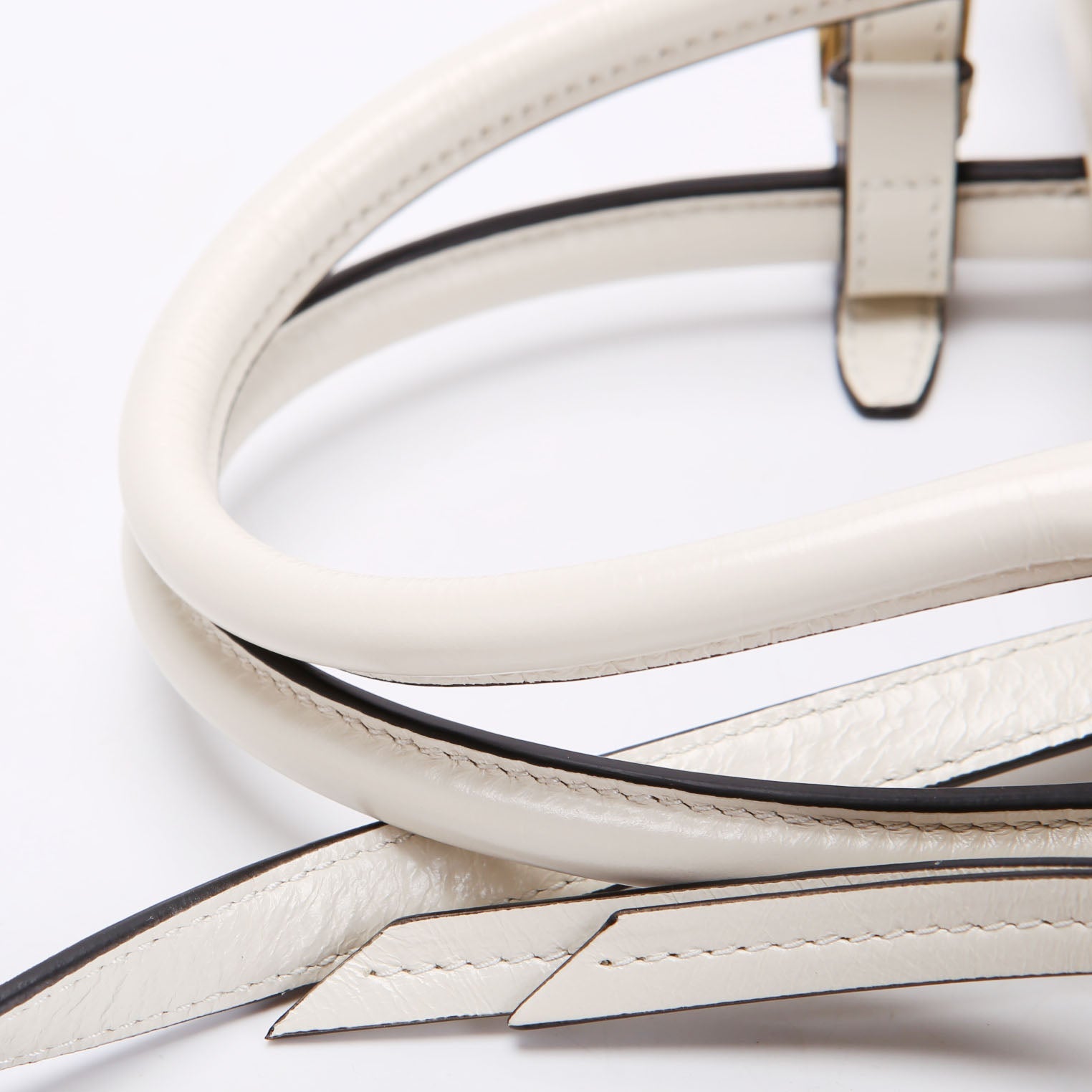 1BA486 Bonnie Mini Shoulder Bag Ivory