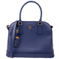 Prada Saffiano Lux Open Promenade Blue