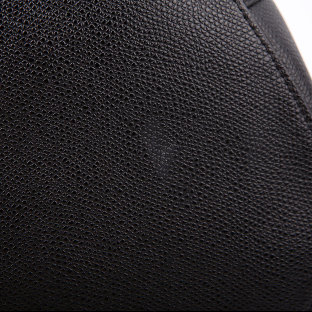 Saddle Bag Leather Black