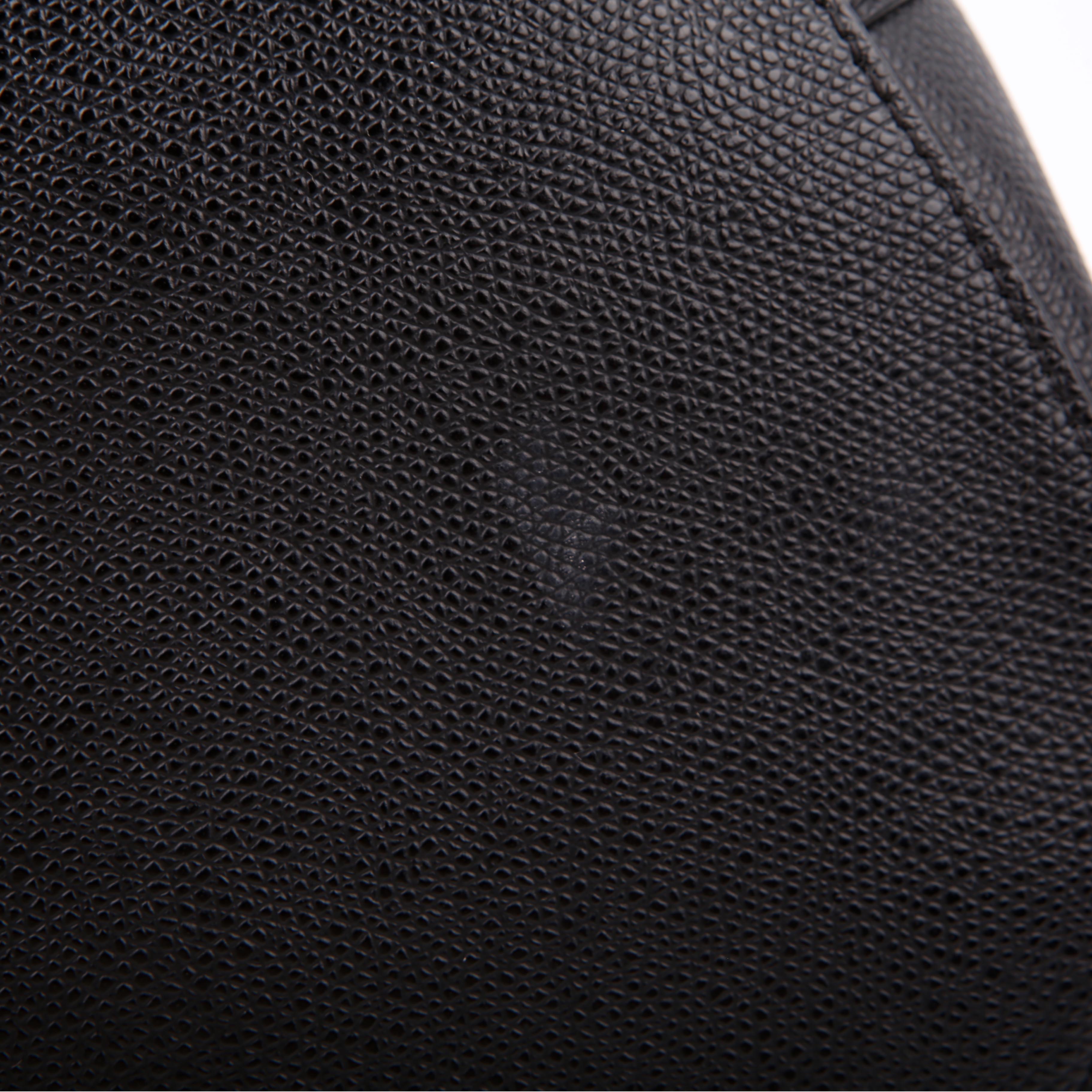 Saddle Bag Leather Black