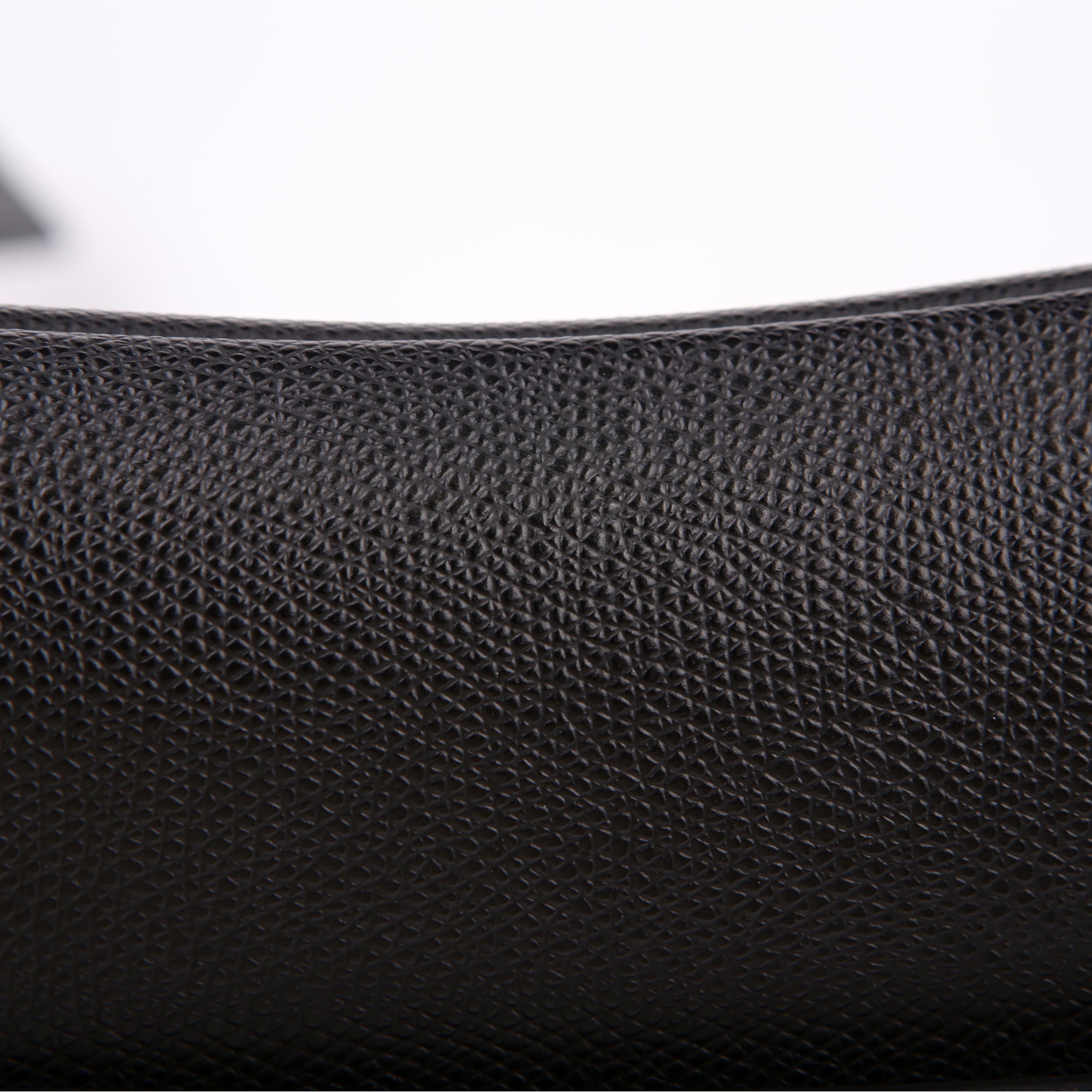 Saddle Bag Leather Black