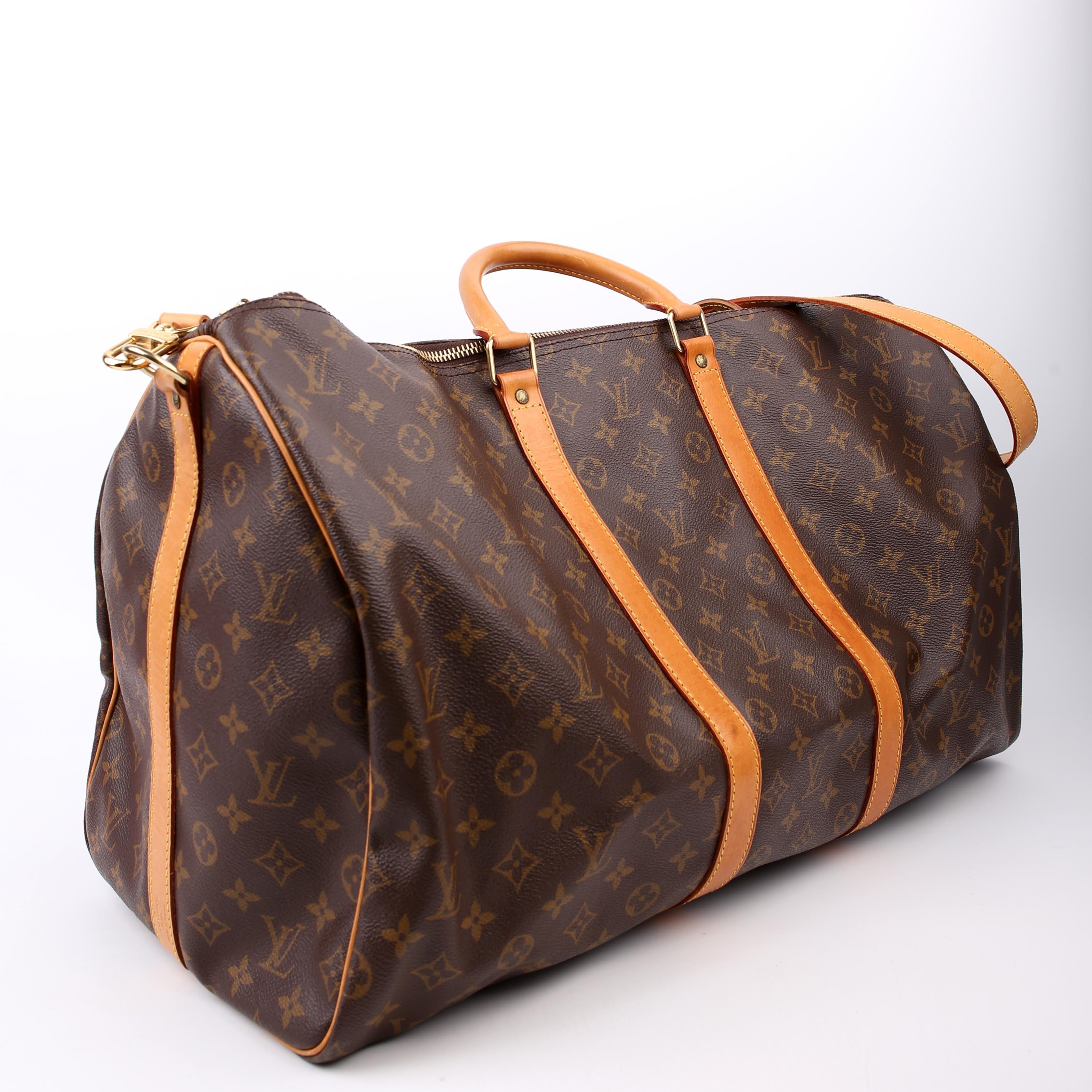 Keepall 55 Bandouliere Monogram