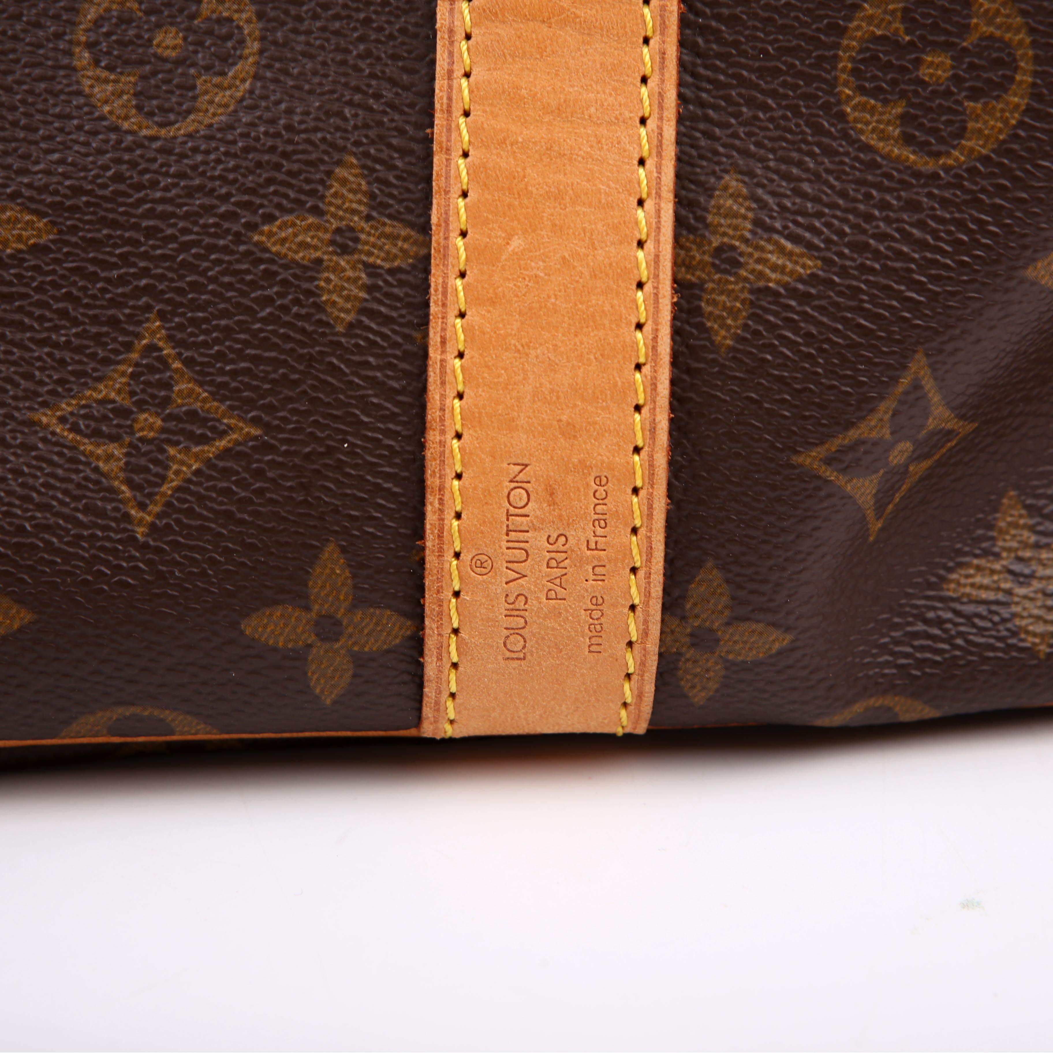 Keepall 55 Bandouliere Monogram