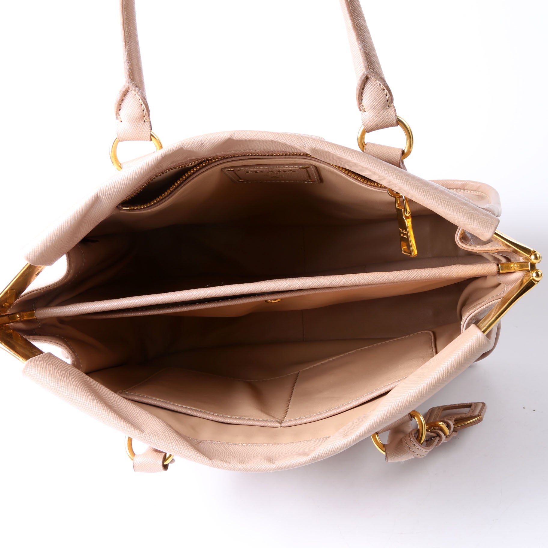 Saffiano Cannella Satchel