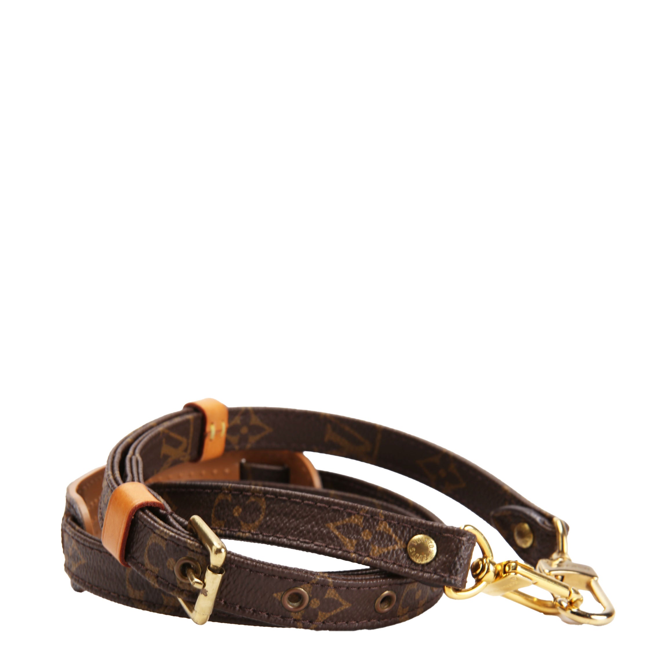 16MM Adjustable Shoulder Monogram Canvas Strap